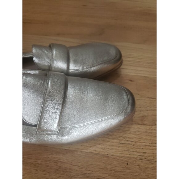 Cole Haan Shoes Loafers Women's Trinnie Leather Soft Style Flat Gold Sz 11 - Picture 8 of 12